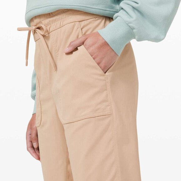 Lululemon Beyond The Studio Pant Slim Cafe Au Lait. Size 4 - Picture 2 of 12